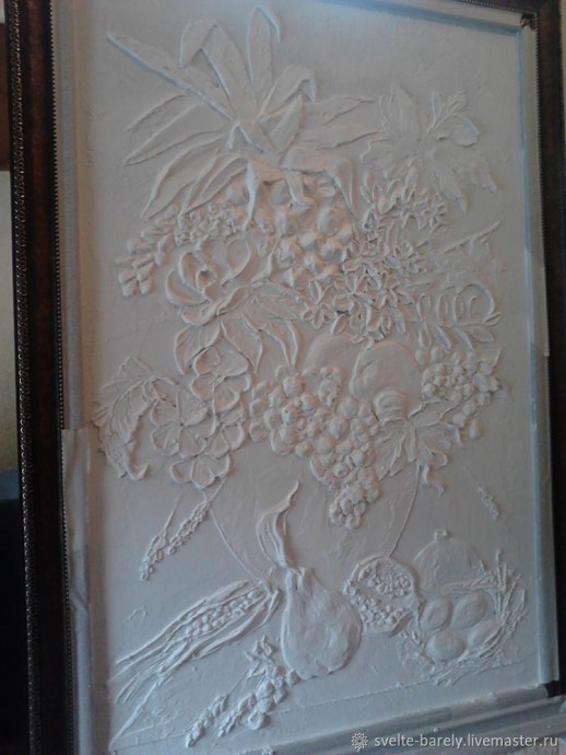 Делаем натюрморт-барельеф: часть 2 Делаем натюрморт-барельеф: часть 2