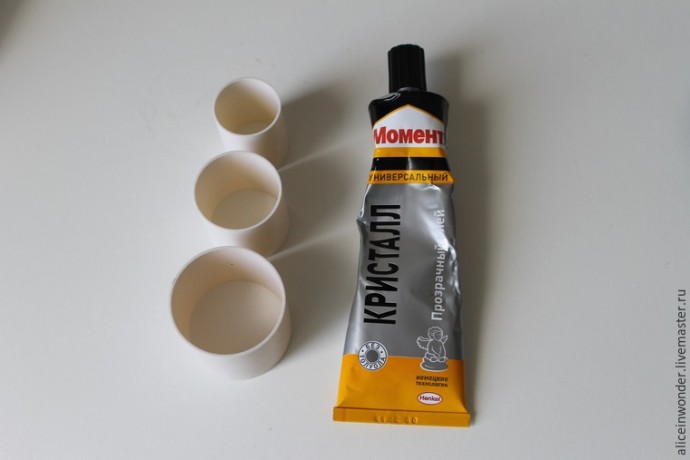 ​Создаем заколку с розой из материала "Витраль": часть 1