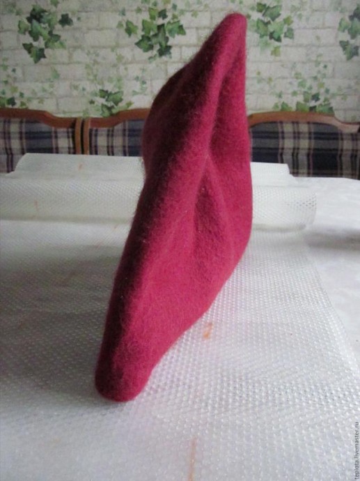 Мастер-класс по валянию шляпки: часть 3