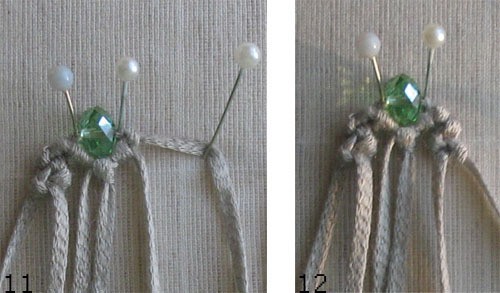 Плетем сумочку для мобильного телефона: часть 1