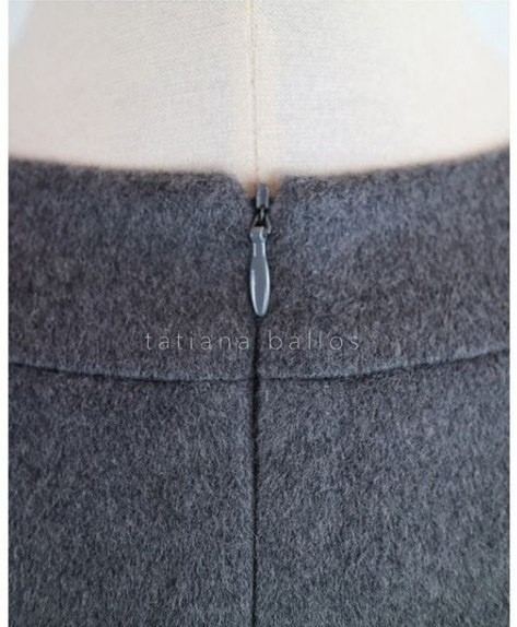 Некоторые детали втачивания молнии