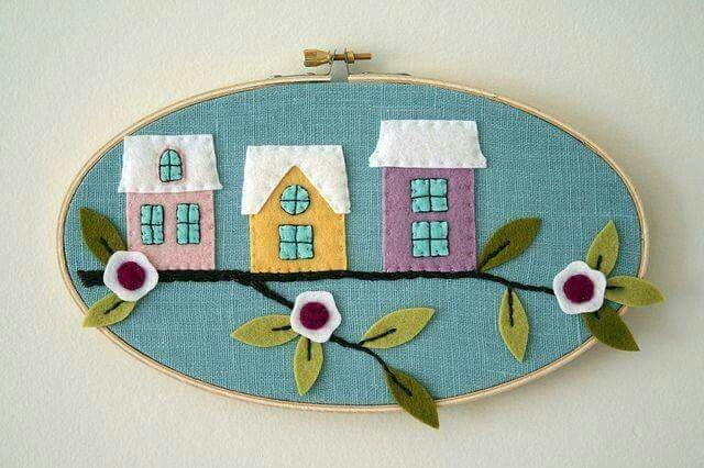 Фетрография: картины из фетра