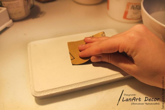 Шкатулка "Цветочное утро": мастер-класс, часть 1