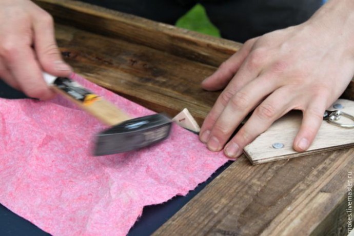 Делаем из поддона зеркало в стиле "лофт": часть 2