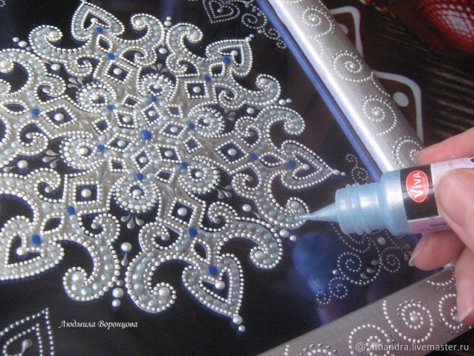 Оригинальное панно из бумажных узоров: часть 2