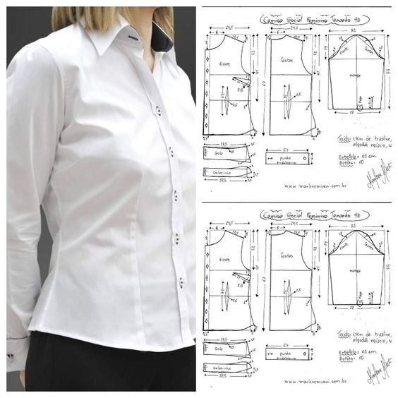 Офисные рубашки и блузки