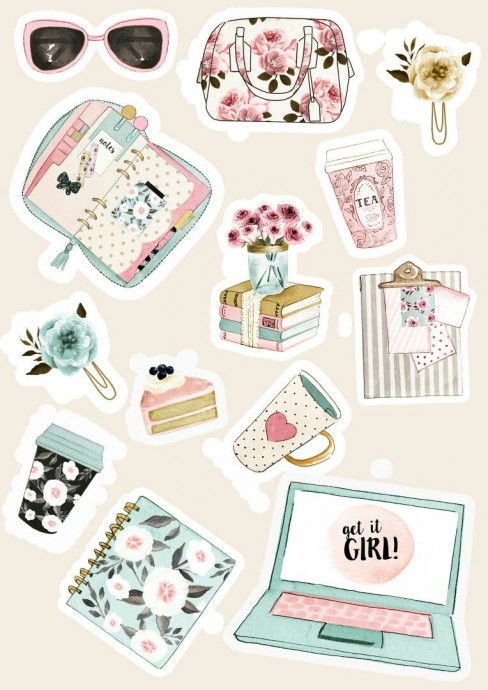 ​Скрап-декор для блокнотов и планеров