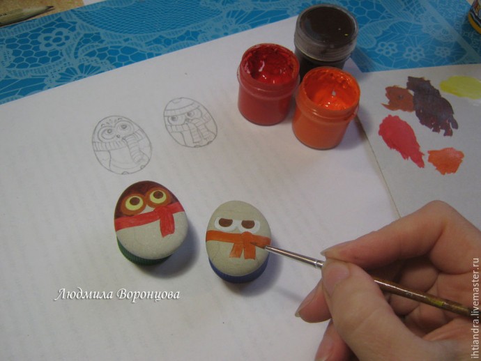 Топиарий с совами: часть 1