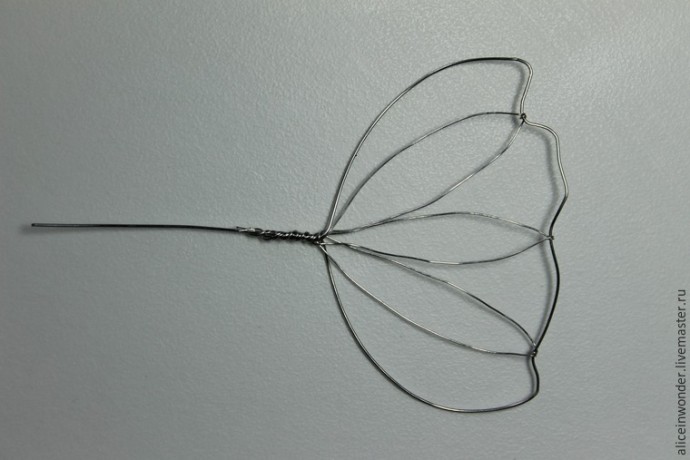 ​Создаем заколку с розой из материала "Витраль": часть 1