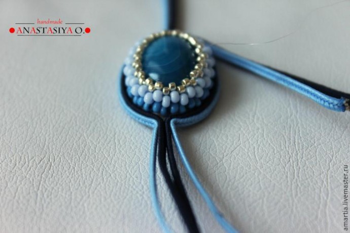 ​Воздушная сутажная брошь своими руками: часть 1