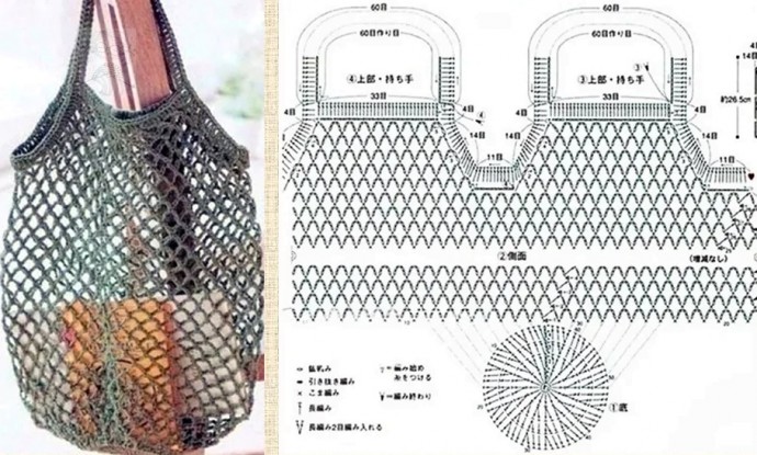 Авоськи крючком