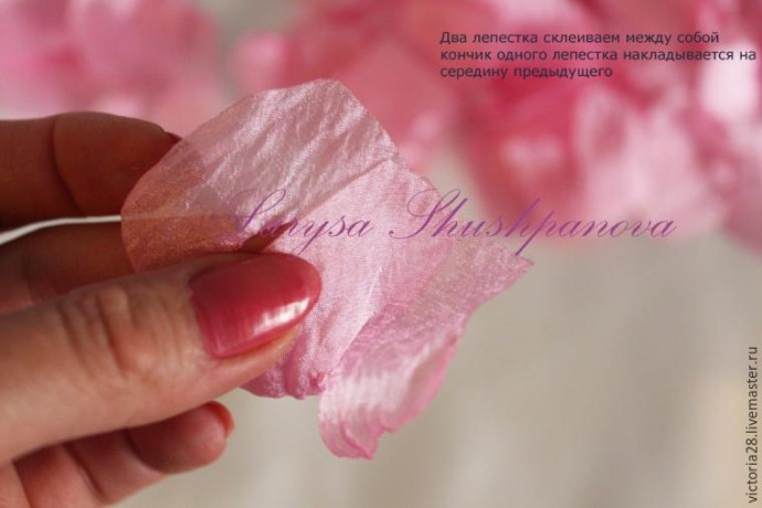 Создание пышного роскошного пиона: часть 2