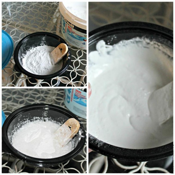 ​Декорируем стеклянные подсвечники мозаикой: часть 2