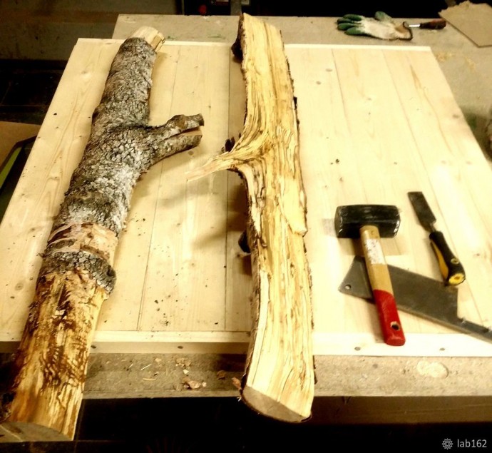 Как изготовить деревянную раму для зеркала в стиле Live edge