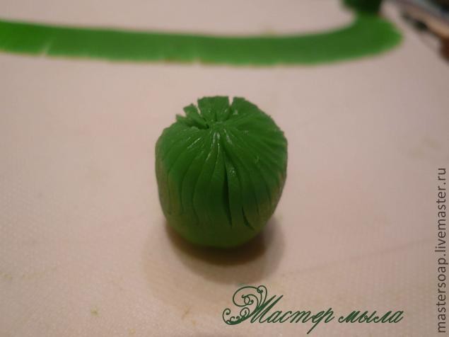 Мастер-класс по мыльной композиции "Красный мак": часть 2