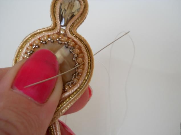 Мастер-класс по сутажу "Сутажные серьги Винтаж": часть 4 Мастер-класс по сутажу "Сутажные серьги Винтаж": часть 4