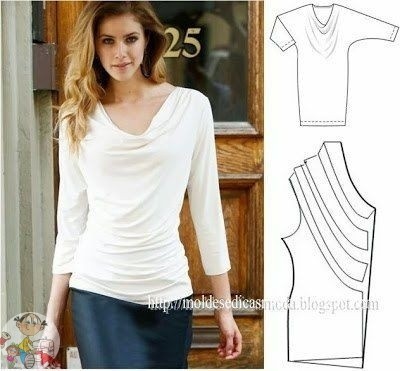 Моделируем всевозможные блузки