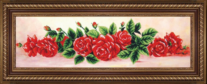 ​Вышивка бисером по канве