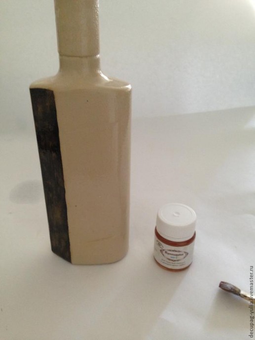 Декупаж с применением 2-шагового кракелюра: часть 2