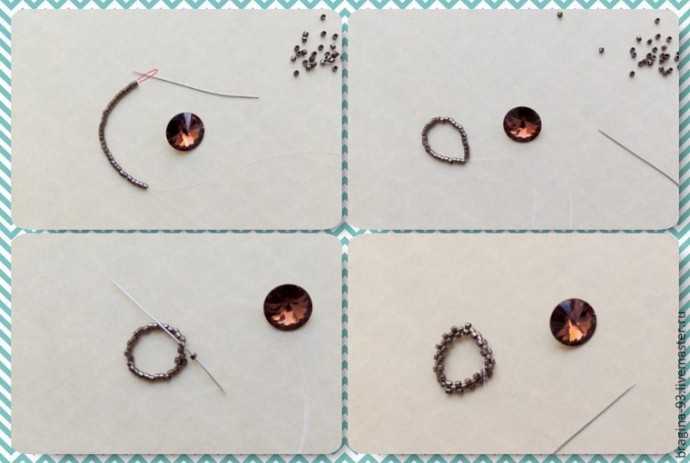 Создаем брошь "Парусник": часть 1