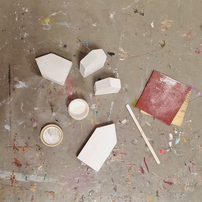 Как сделать многоуровневую ключницу с поталью и росписью: часть 1