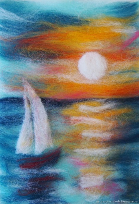 ​Шерстяная акварель