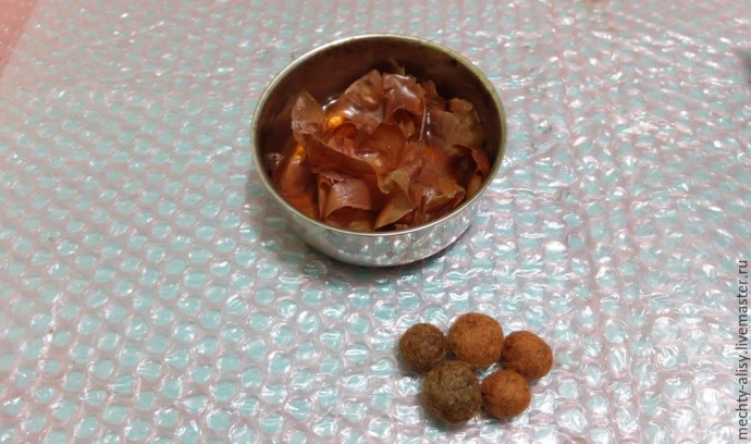 ​Делаем брошь "Осенняя симфония" с применением эко-окрашивания: часть 2