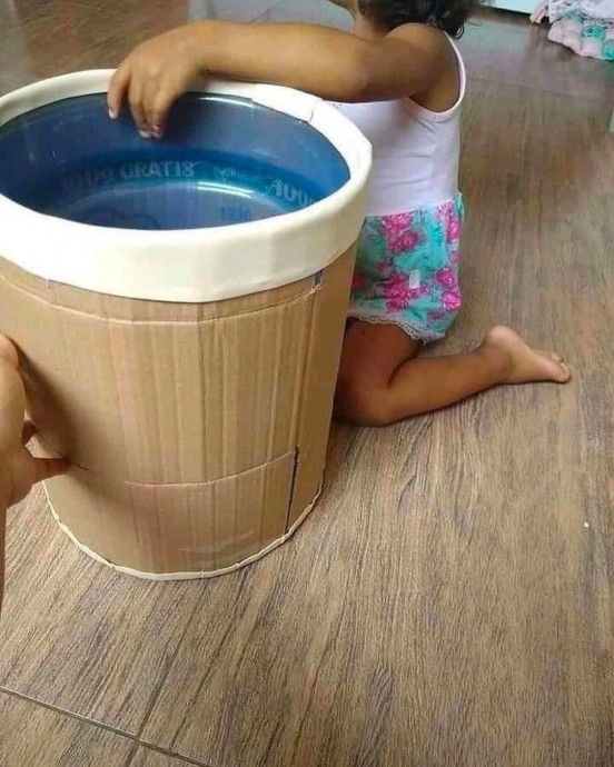 Делаем сами корзинку для игрушек или других мелочей Делаем сами корзинку для игрушек или других мелочей