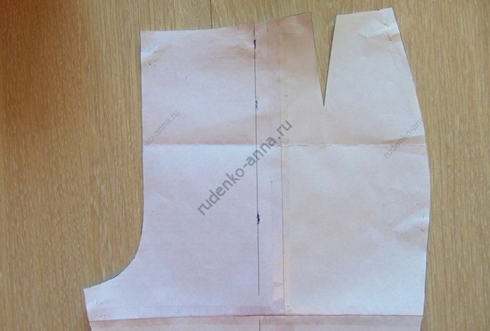 ​Как убрать талиевую вытачку в карман на брюках и юбке