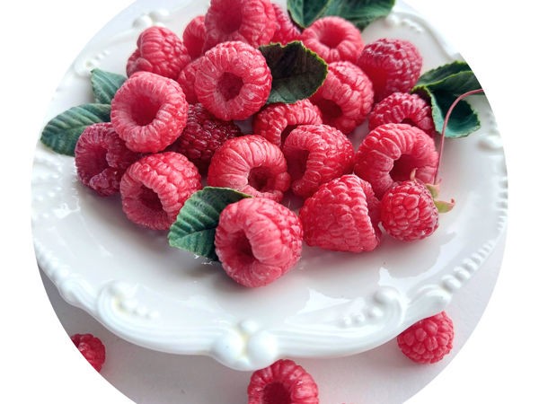 ​Секреты создания реалистичных ягод малины