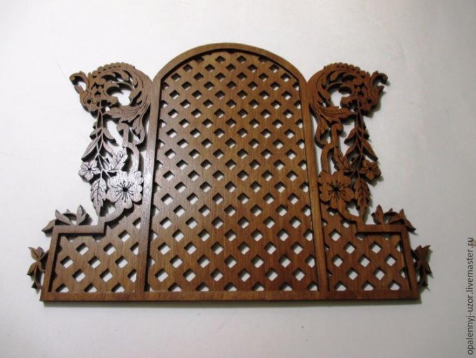 Изготавливаем ажурную настенную полочку: часть 2