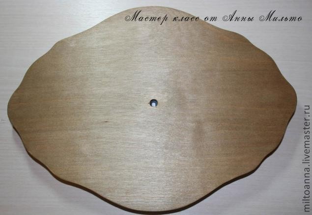 Часы в технике классического декупажа: часть 2