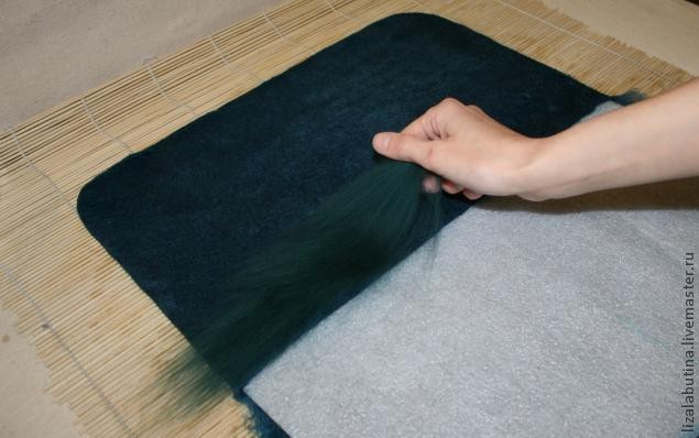 ​Валяный клатч: часть 2