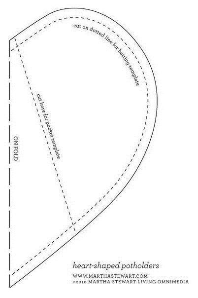 Прихватки в виде сердечек