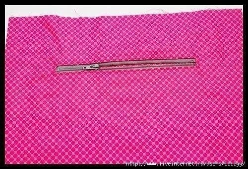 Шьем косметичку: мастер-класс