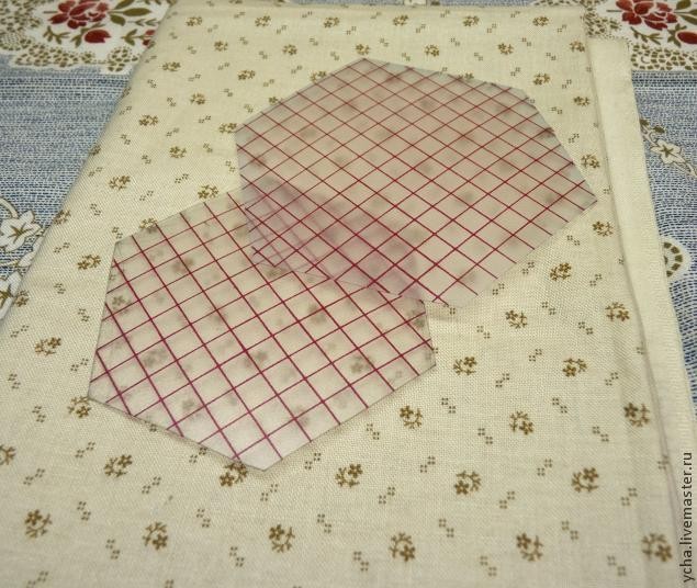 Изготовление блока "бабушкин сад" с помощью бумаги для заморозки