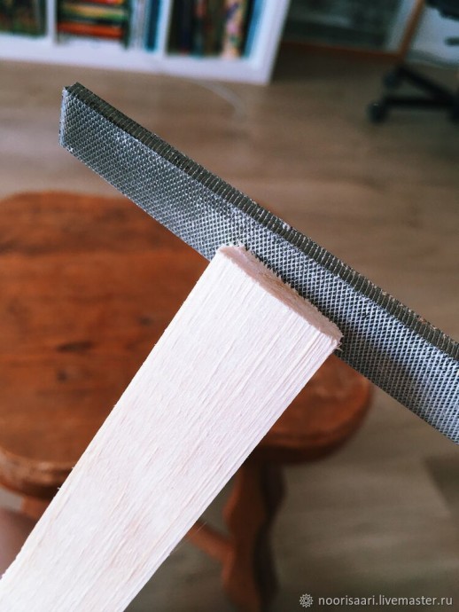 Деревянный держатель для постера: часть 1