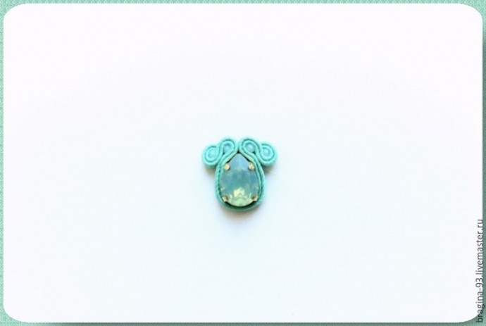 ​Создаем брошь в виде осьминога: часть 3