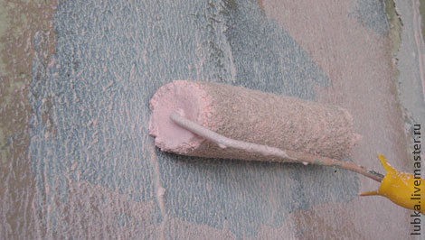 Декор стены: настенная структурная живопись