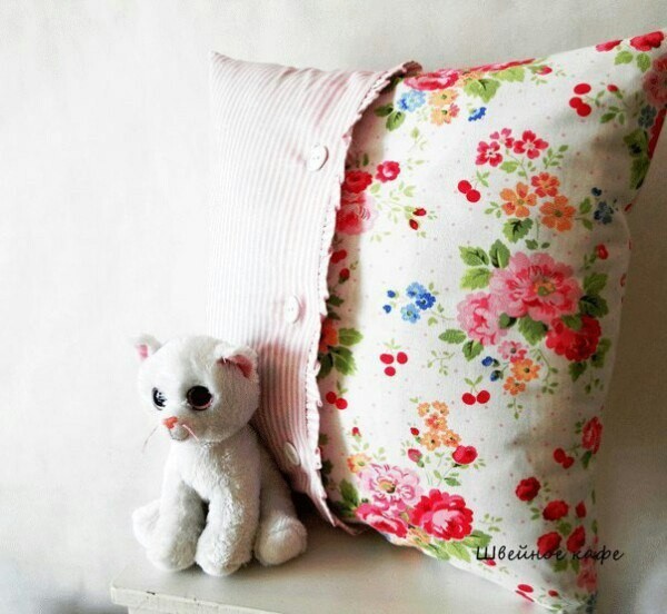 Шьём декоративную наволочку