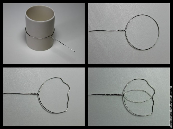 ​Создаем заколку с розой из материала "Витраль": часть 1