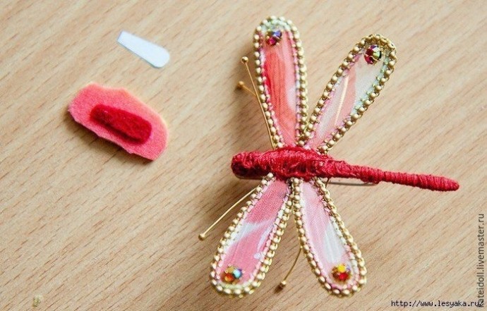 ​Брошь "Стрекоза"