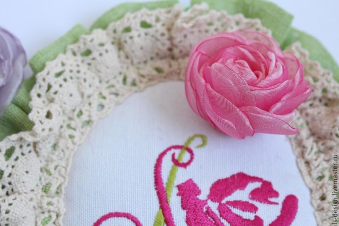 Мастер-класс: создаем нежный "Пион из вуали": часть 4