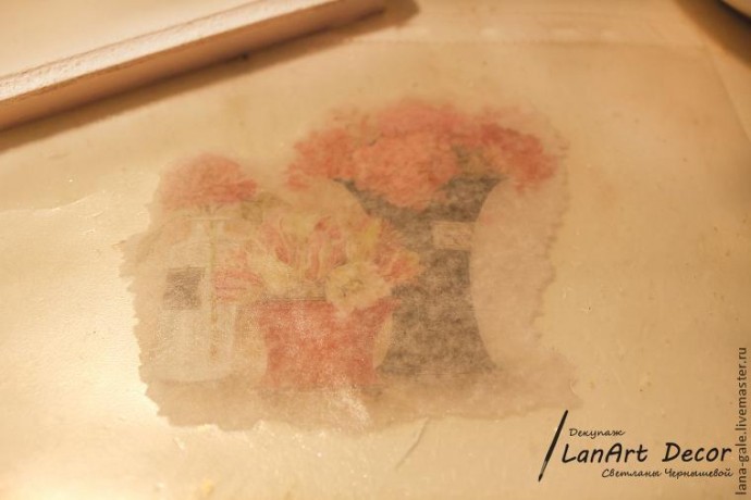 Шкатулка "Цветочное утро": мастер-класс, часть 1