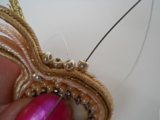 Мастер-класс по сутажу "Сутажные серьги Винтаж": часть 5 Мастер-класс по сутажу "Сутажные серьги Винтаж": часть 5