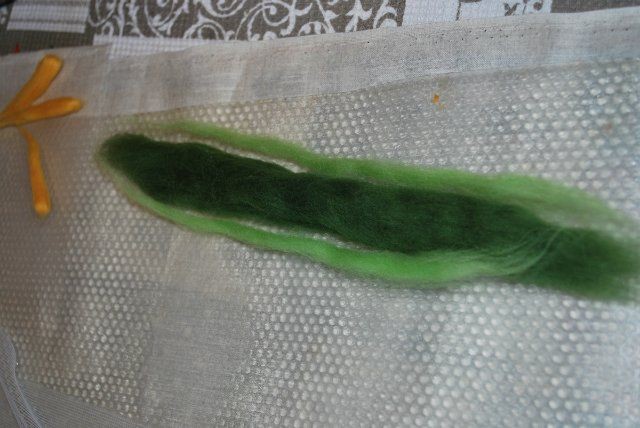 ​Мастер-класс по валянию цветка "Вьюнок": часть 2