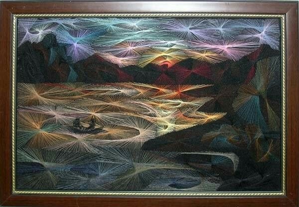 ​Живопись нитями