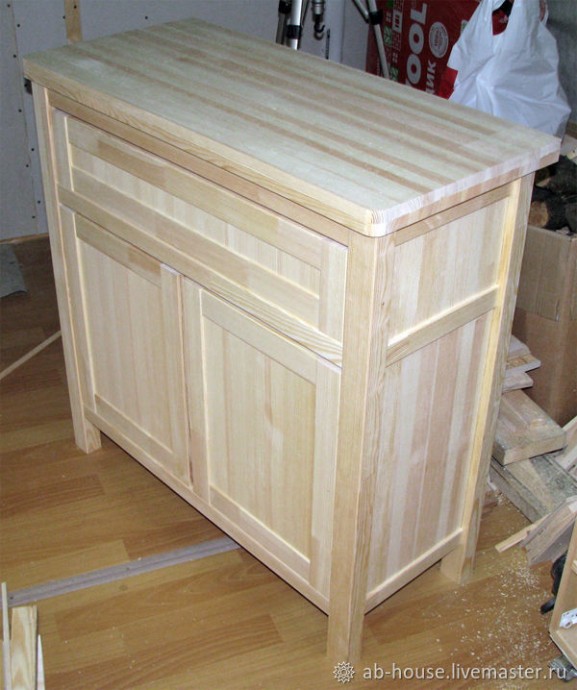 Делаем тумбу на дачу: часть 2
