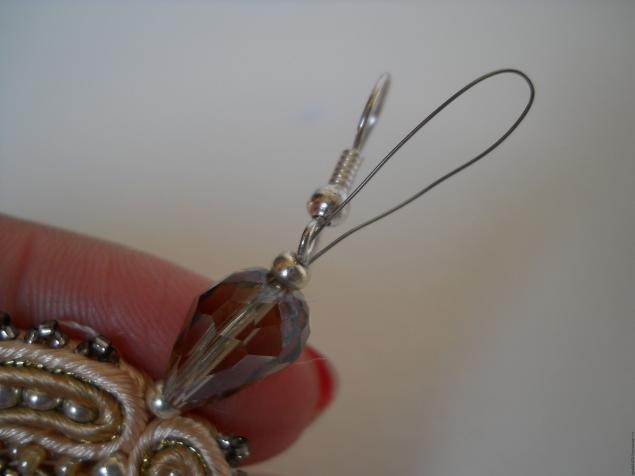 ​Мастер-класс по сутажу "Сутажные серьги Винтаж": часть 7