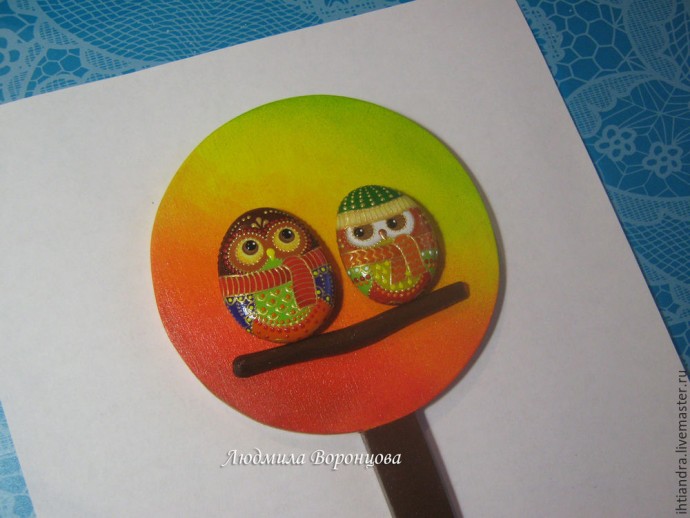 Топиарий с совами: часть 2